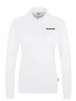 Poloshirt Andrea Langarm Weiss